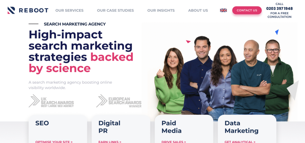 reboot online home screen